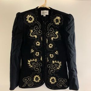 NWT Nolan Miller beautifully beaded jacket size 8